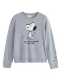Chinti & Parker x Peanuts Snoopy-motif sweater - Grey
