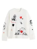 Chinti & Parker x Peanuts crew-neck sweater - Neutrals