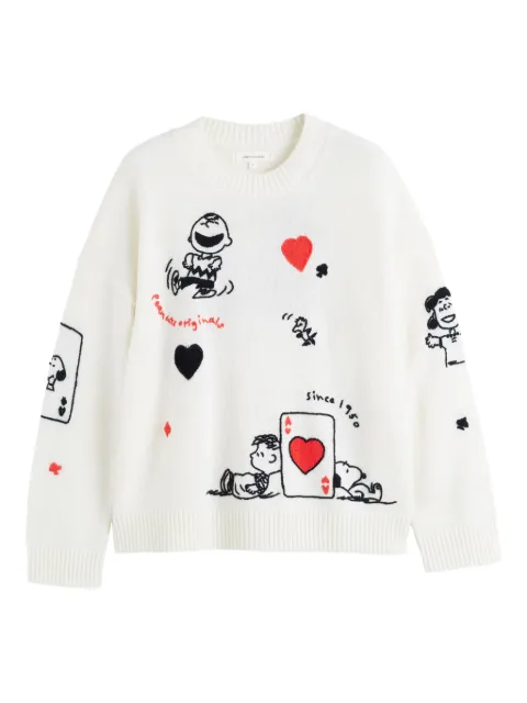 Chinti & Parker x Peanuts crew-neck sweater