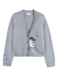 Chinti & Parker x Peanuts Snoopy-motif cardigan - Grey