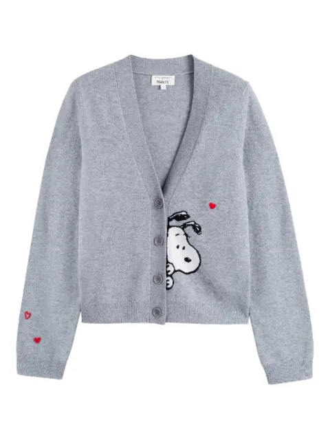 Chinti & Parker Cardigan con motivo Snoopy Marc Jacobs x Peanuts
