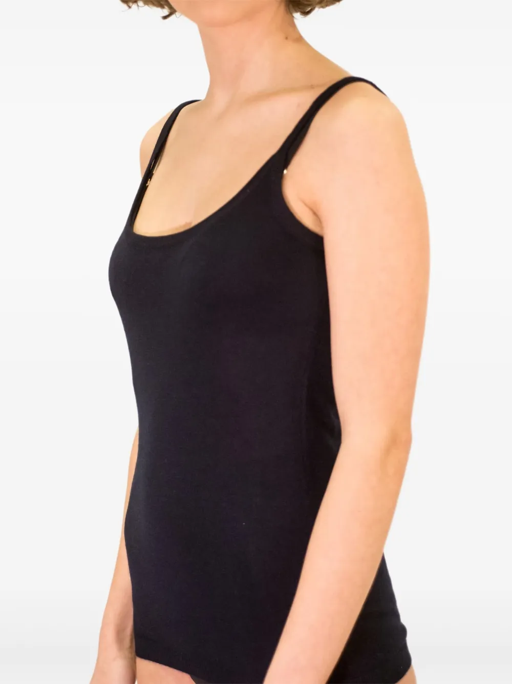 LA ROSE Tanktop met band Zwart