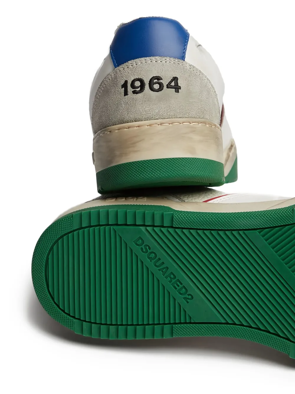 DSQUARED2 Sneakers met vlakken Beige