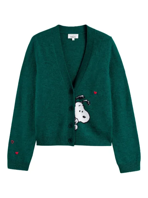 Chinti & Parker Cardigan con motivo Snoopy Marc Jacobs x Peanuts