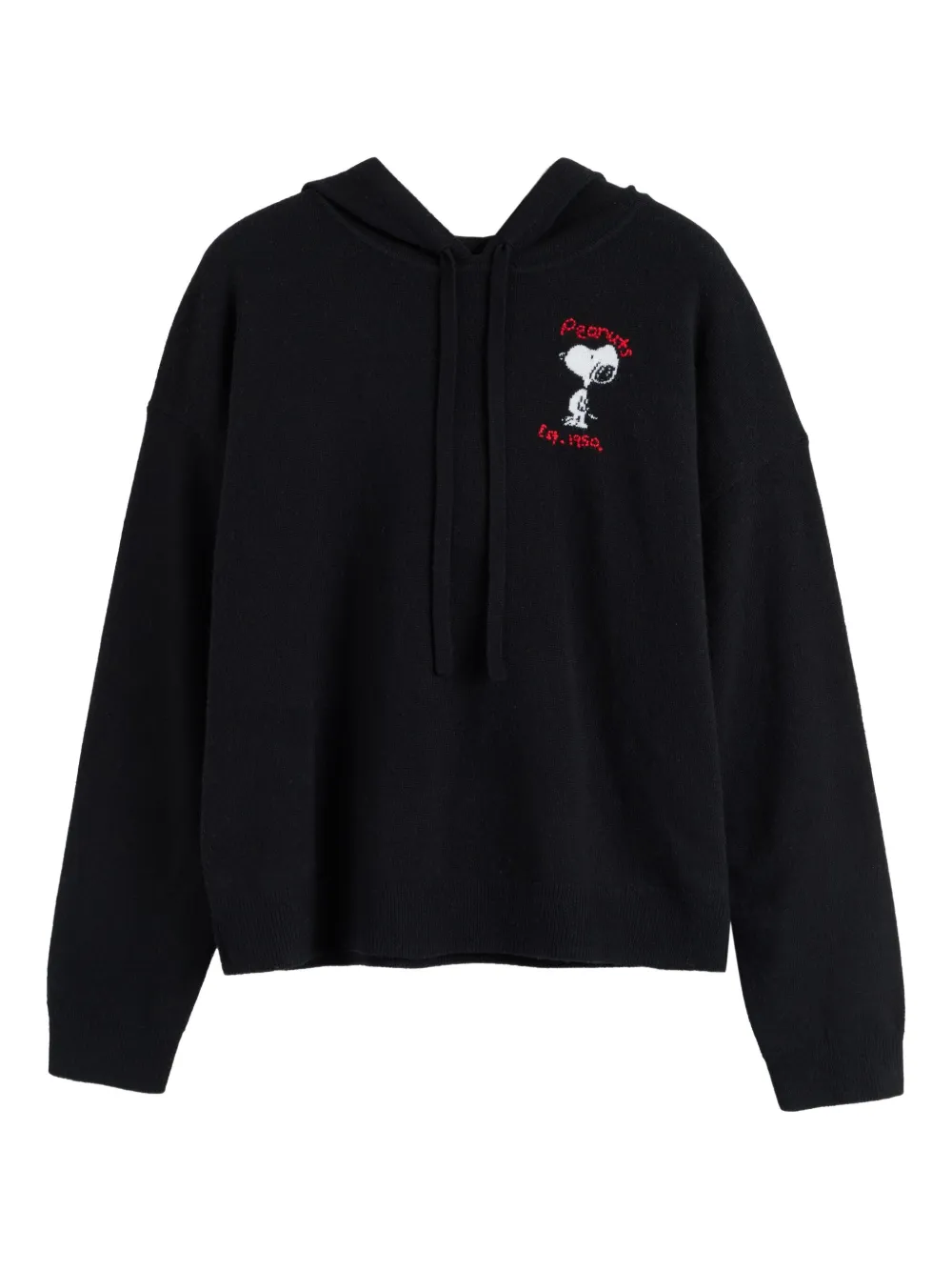 Chinti & Parker x Peanuts Snoopy hoodie met borduurwerk Blauw