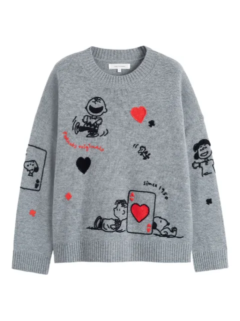 Chinti & Parker x Peanuts crew-neck sweater
