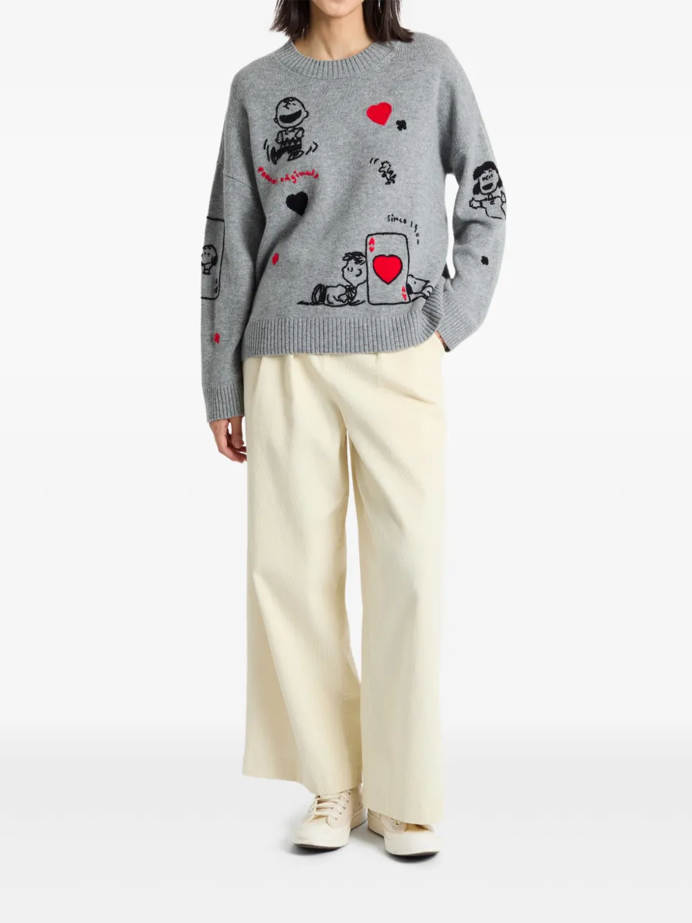 Chinti & Parker x Peanuts crew-neck sweater | Knitted Sweaters | Image 2
