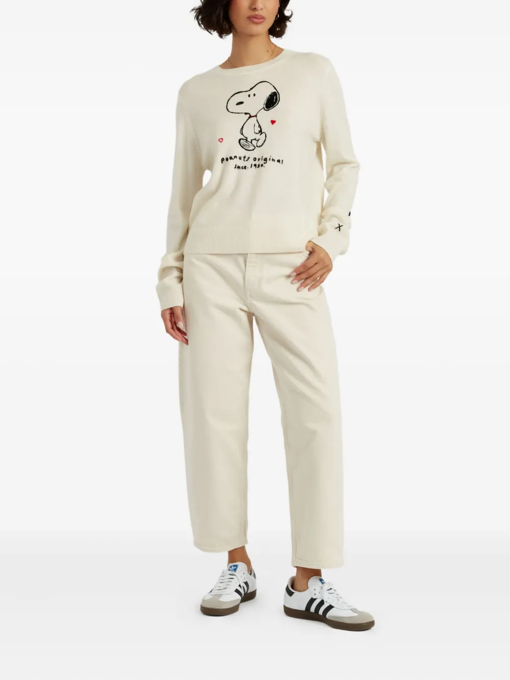 Chinti & Parker x Peanuts Snoopy-motif sweater | Knitted Sweaters | Image 2