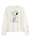 Chinti & Parker x Peanuts Snoopy-motif sweater - Neutrals
