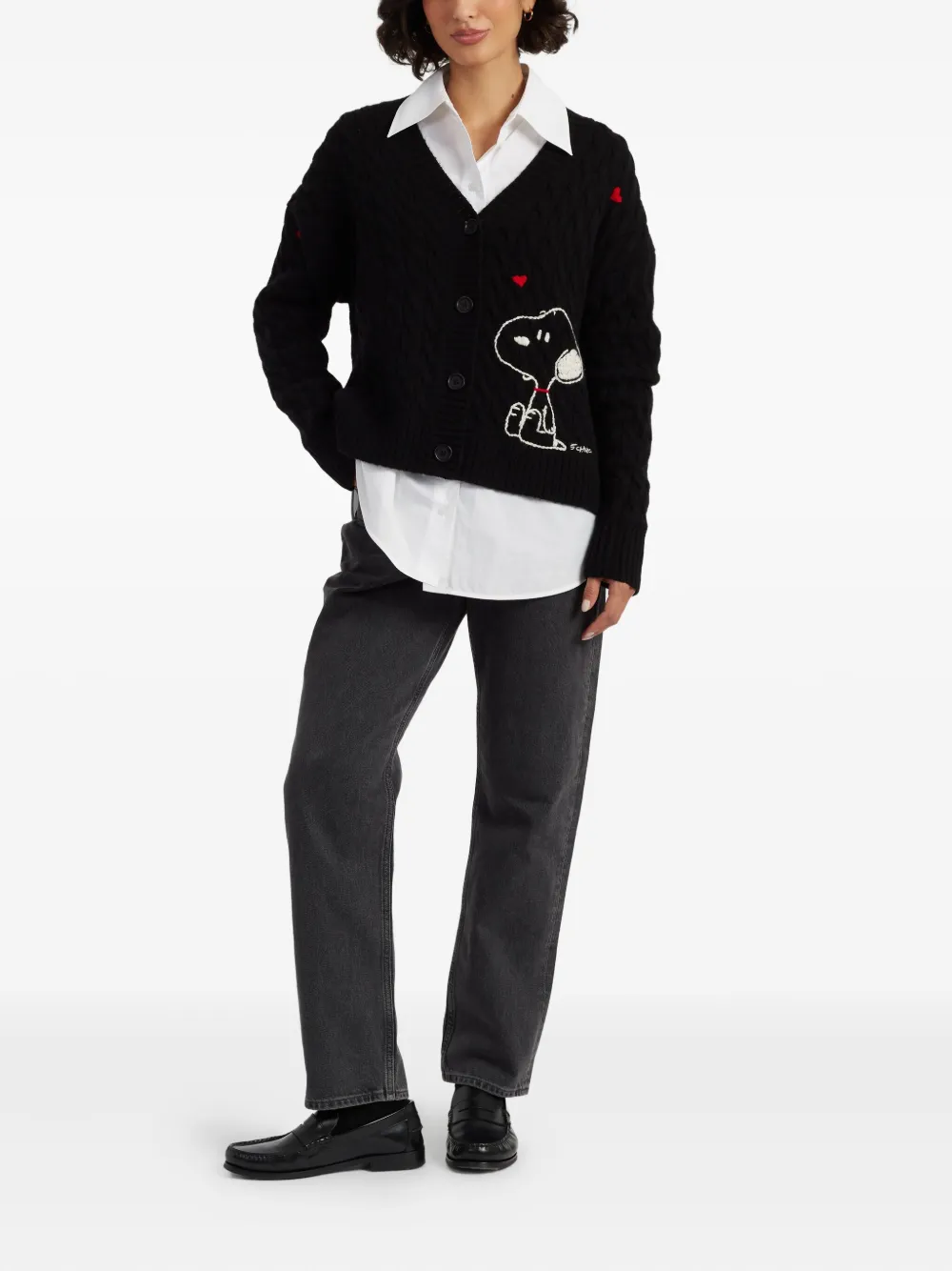 Chinti & Parker Cardigan mit Zopfmuster | Cardigans | Image 2