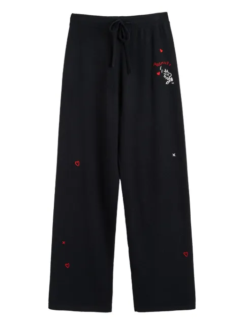 Chinti & Parker x Peanuts pantalon à lien de resserrage