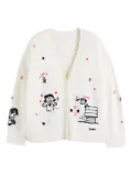 Chinti & Parker x Peanuts V-neck cardigan - Neutrals