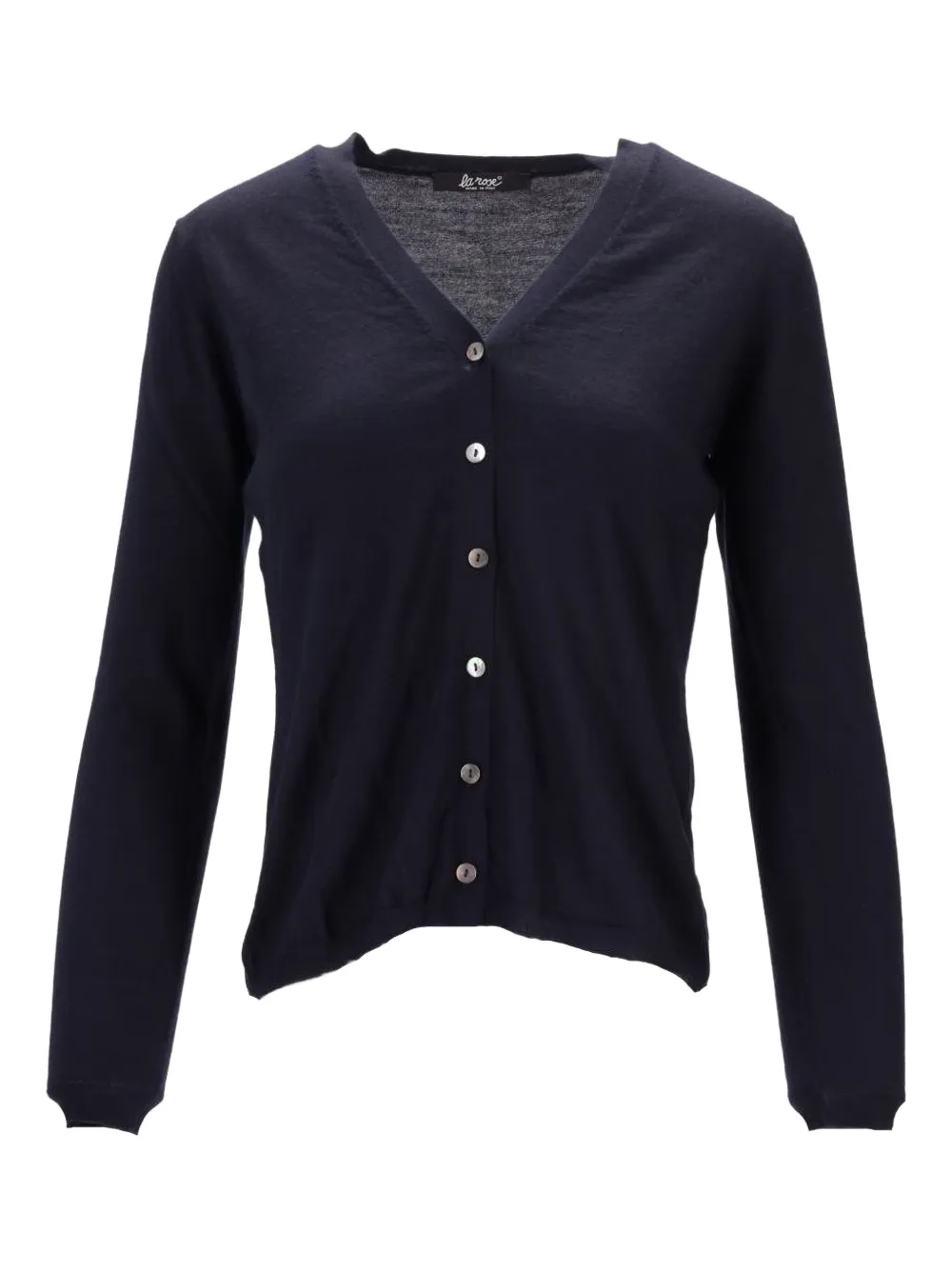LA ROSE V-neck cardigan | Blue | Image 1
