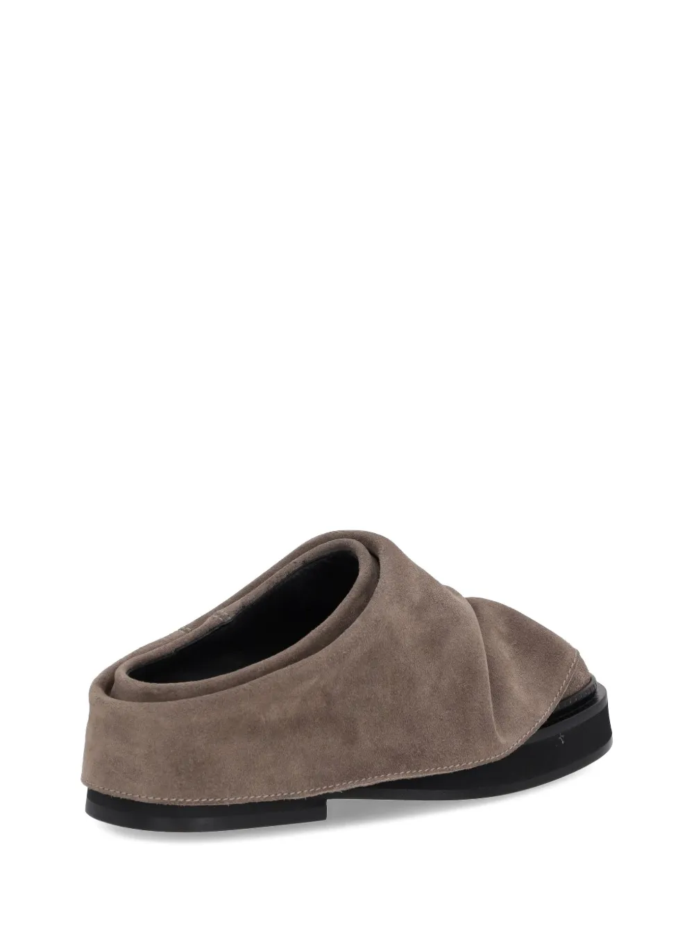 The Attico Mini Robin mules Brown