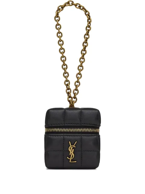 Saint Laurent Cube quilted chain mini bag