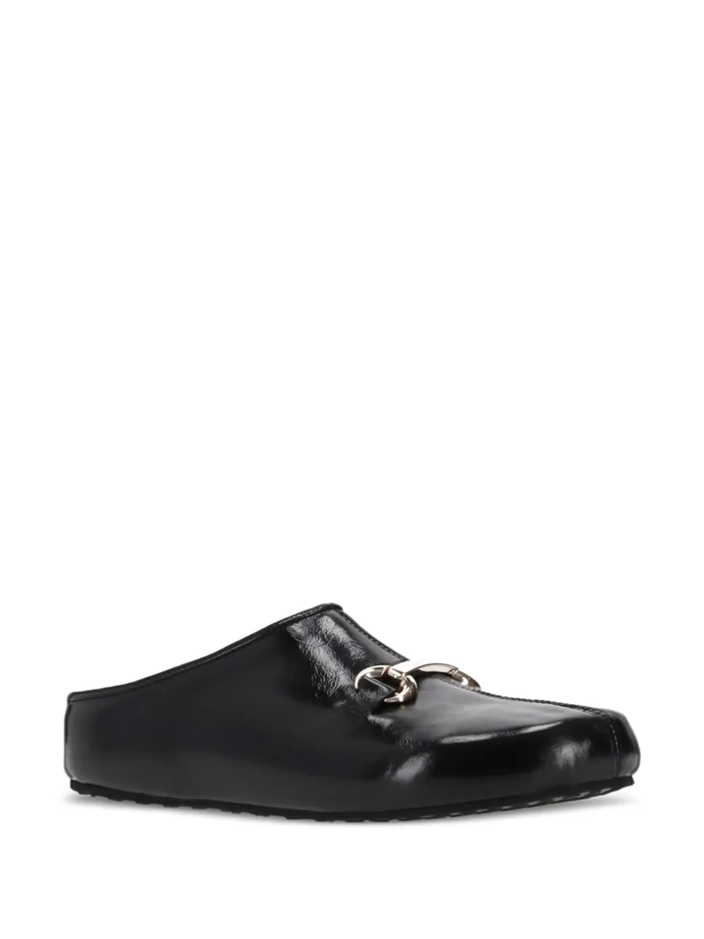 Marine Serre Ms leather mules | Flat Mules | Image 2