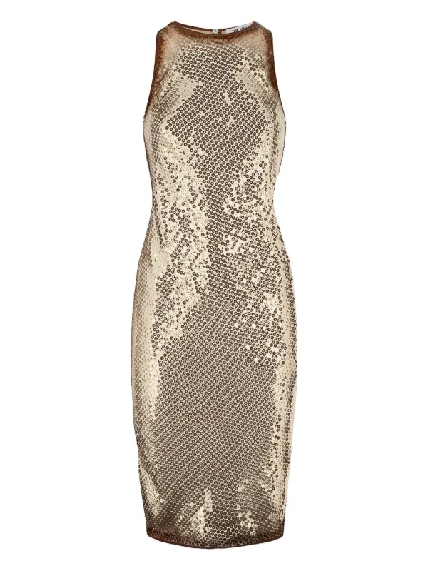 embellished mini dress gold Embellished Mini Dress in Gold main image 0