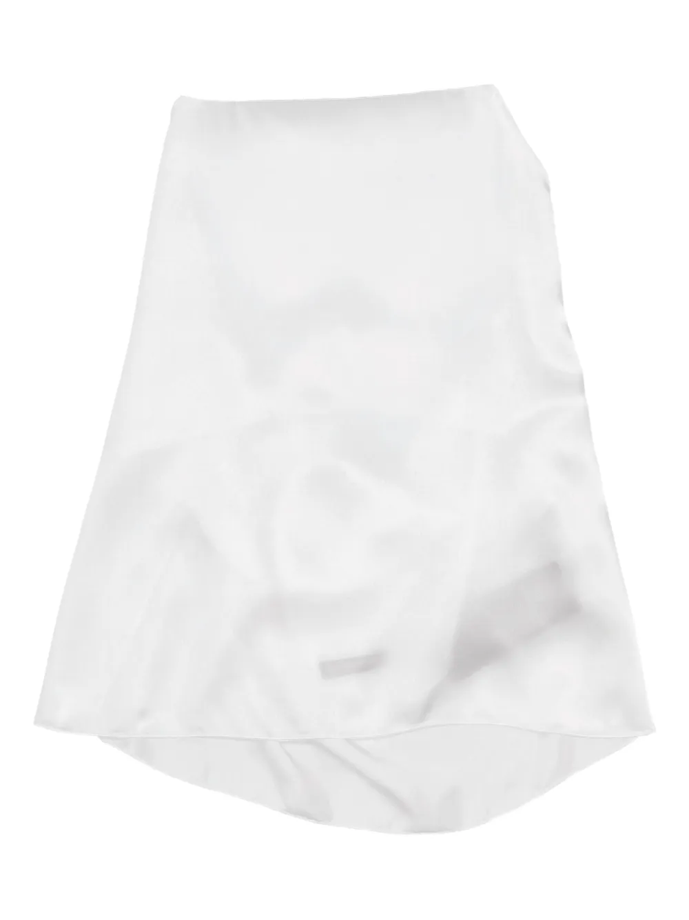 Ann Demeulemeester Top con scollatura posteriore - Bianco
