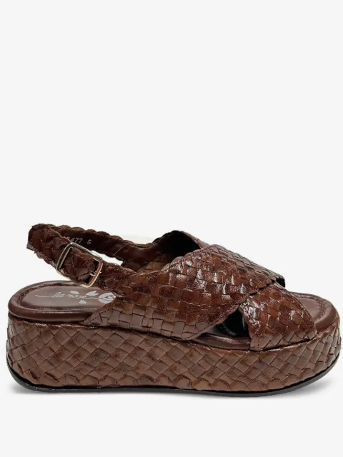LA ROSE Maui platform sandals