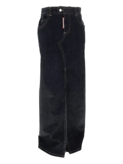 DSQUARED2 denim midi skirt