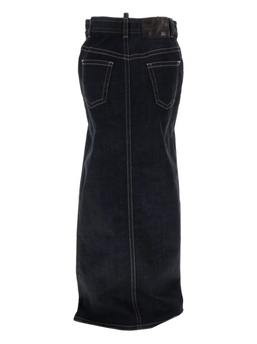 DSQUARED2 Midi-spijkerrok Blauw