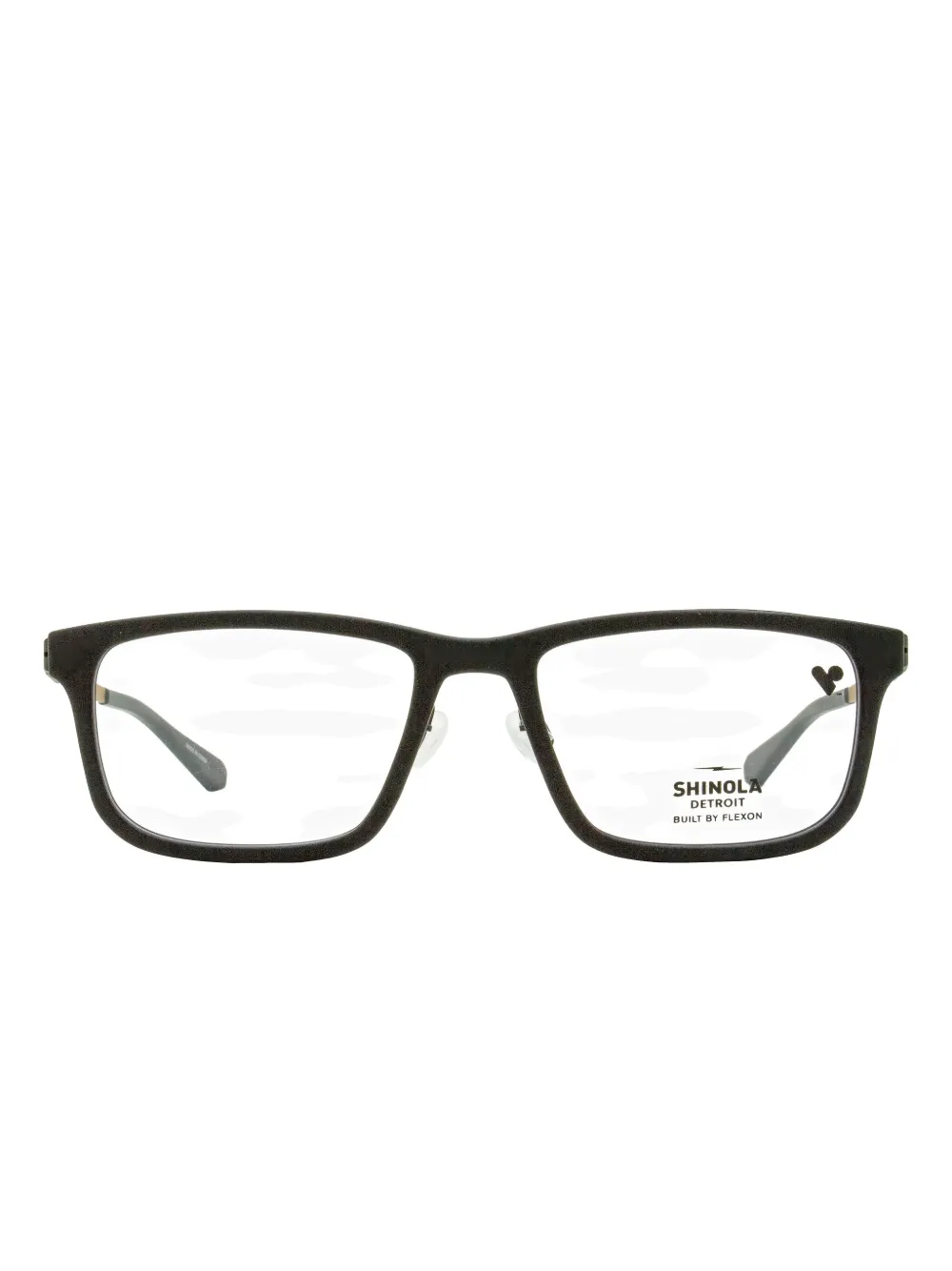 Shinola 37000 rectangle-frame glasses | Black | Image 1
