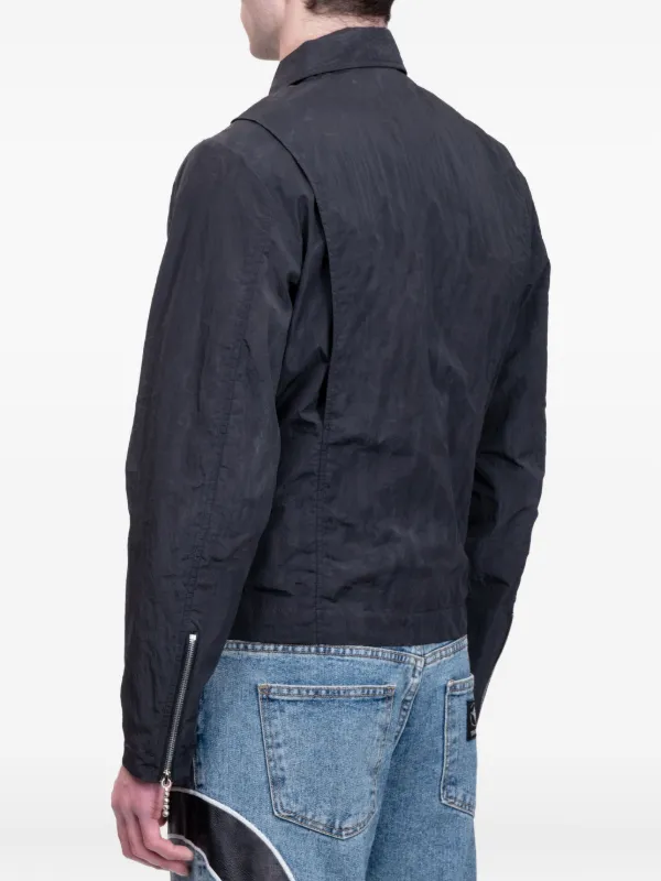 THUG CLUB Scarred Bio Soldier Jacket | Black | FARFETCH