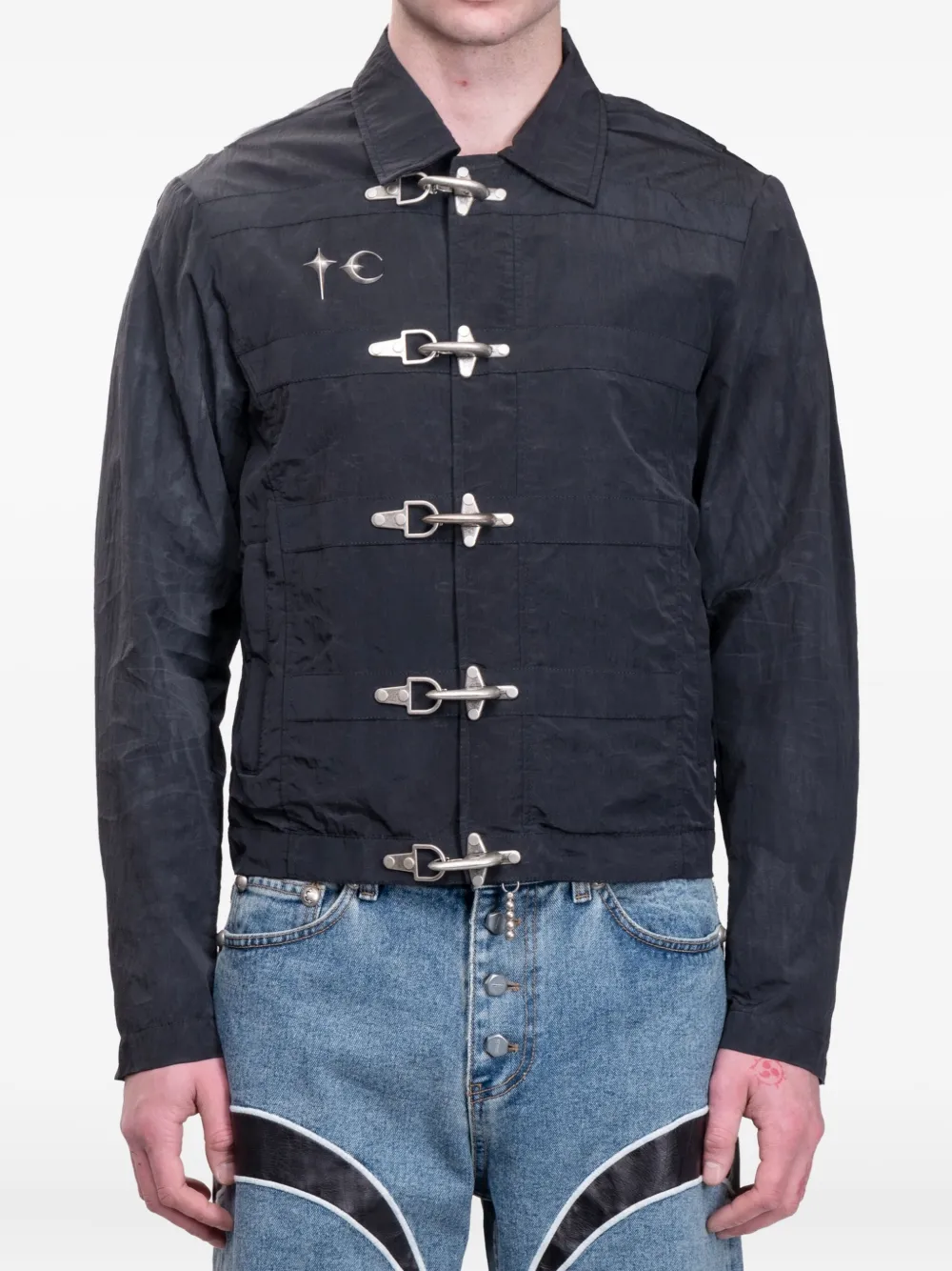 THUG CLUB Scarred Bio Soldier jacket | Black | Image 1
