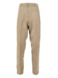 Emporio Armani mélange effect straight trousers - Neutrals