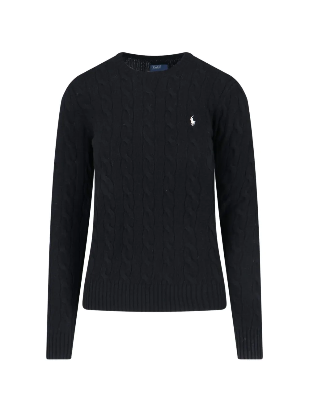 Polo Ralph Lauren Kabelgebreide trui Zwart