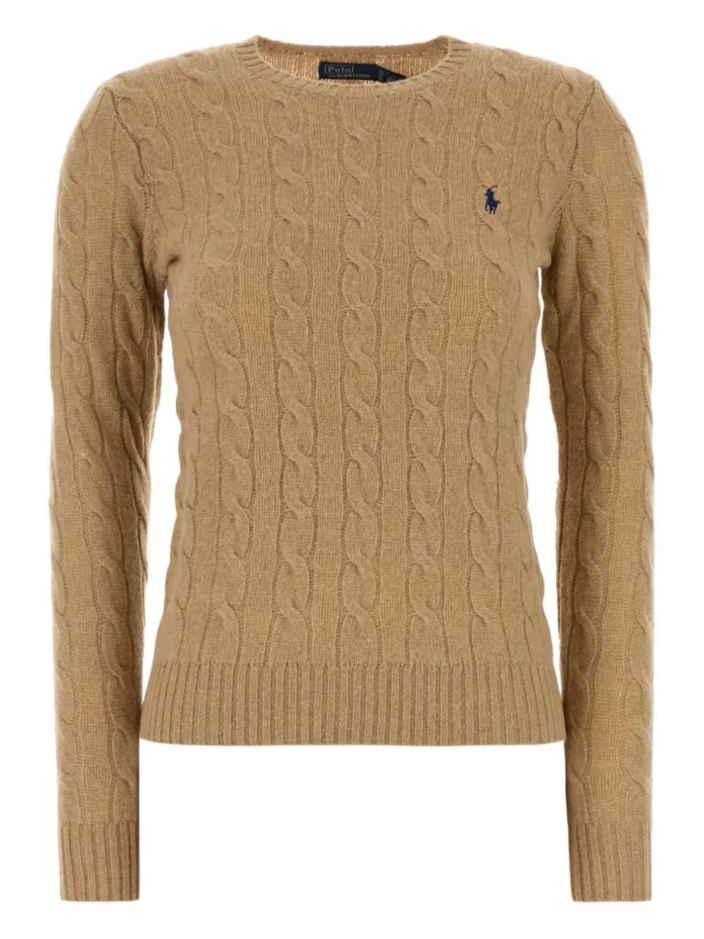 Polo Ralph Lauren Julianna cable-knit sweater Bruin