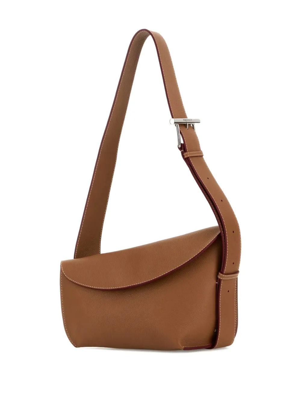 Alexander McQueen T-Bar Sling shopper Bruin
