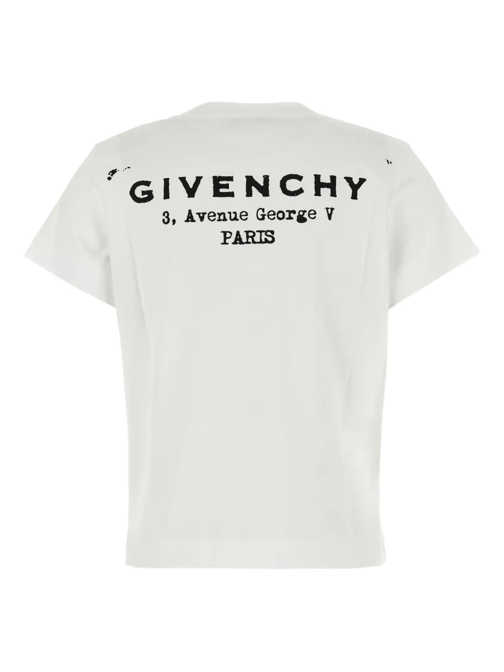 Givenchy logo-print cotton T-shirt Wit