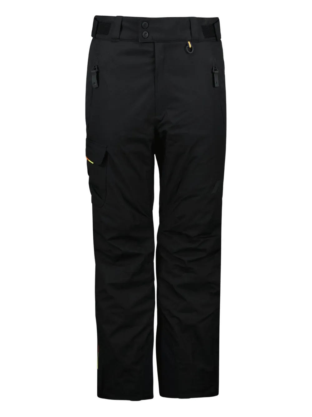 K-way Avrieux Flap-pocket Ski Bottoms In Black