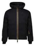 K-Way Meribel hooded zip-front ski jacket - Black