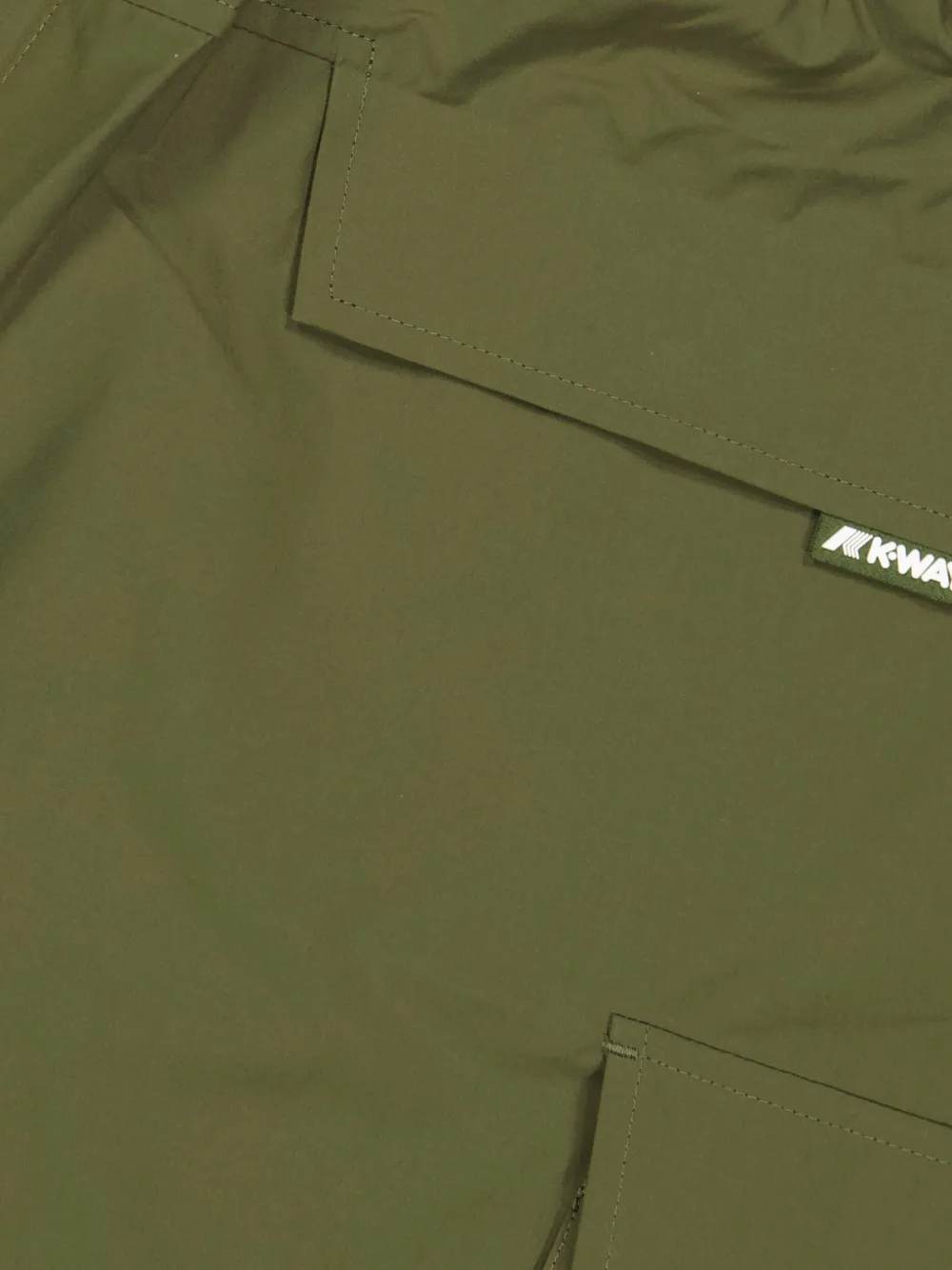 K-Way Bastyel cargo-pocket shorts Groen