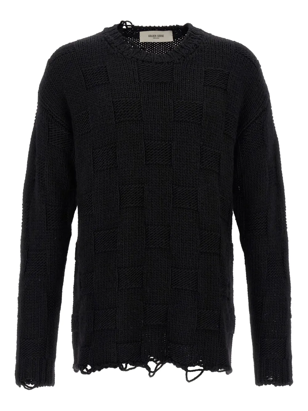 Golden Goose round-neck sweater Zwart