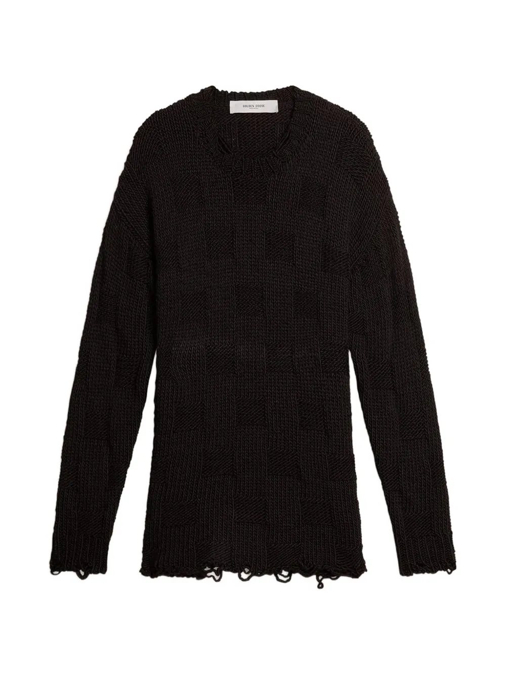 Golden Goose Sweater met ronde hals Zwart