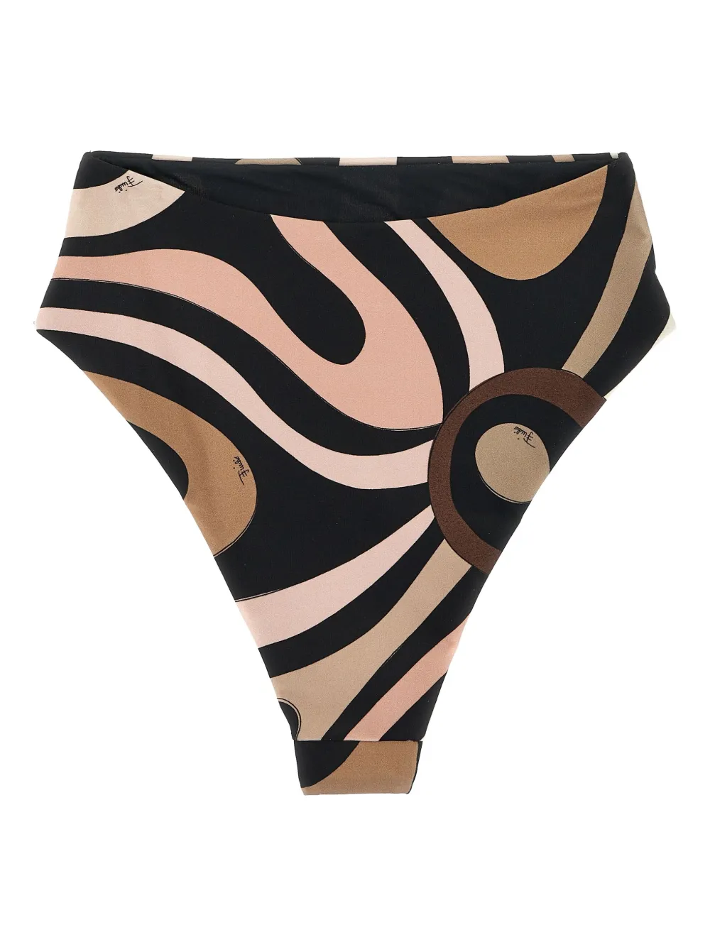 PUCCI Marmo bikini bottoms Zwart