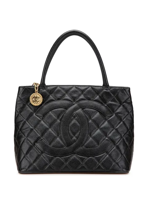 CHANEL Pre-Owned 2003-2004 Caviar Medallion tote bag