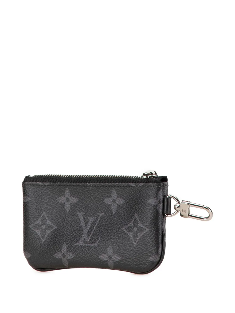 Louis Vuitton Pre-Owned 2021-2025 Monogram Eclipse Reverse Trio Messenger Key Pouch coin pouch | Image 2