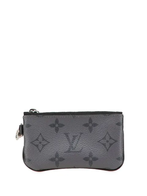 Louis Vuitton Pre-Owned monedero Monogram Eclipse Reverse Trio Messenger Key Pouch 2021-2025