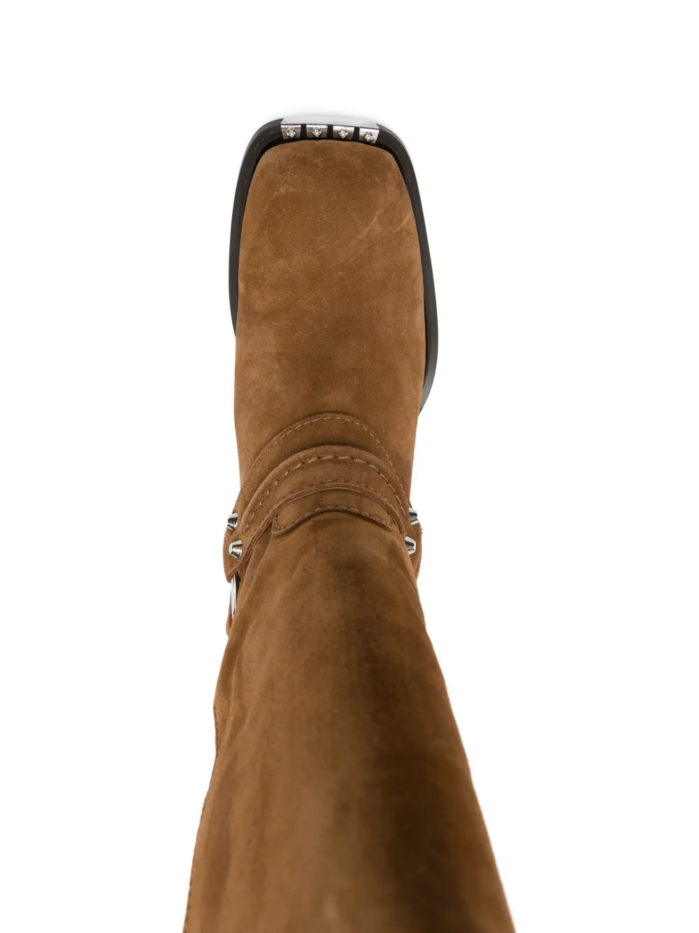 SANDRO Laarzen met gesp Bruin