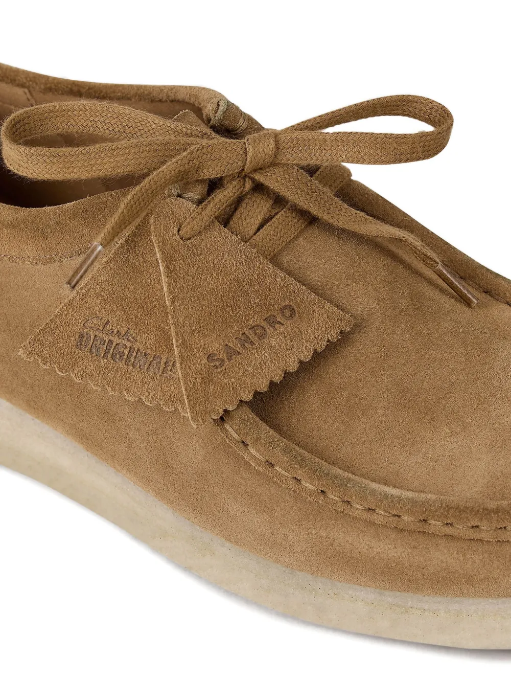 SANDRO x Clarks Originals derby schoenen Beige