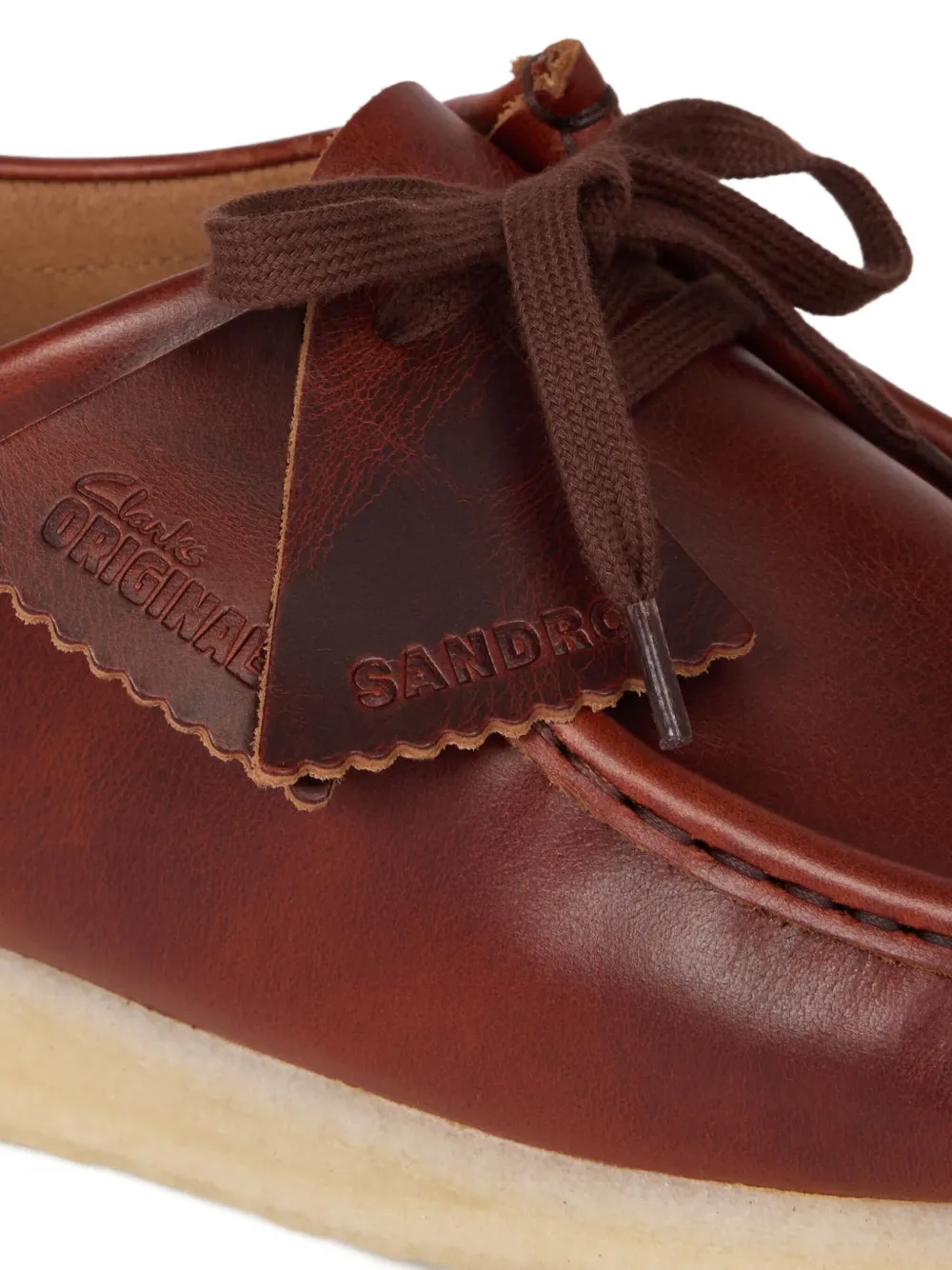 SANDRO x Clarks Originals derby schoenen Bruin