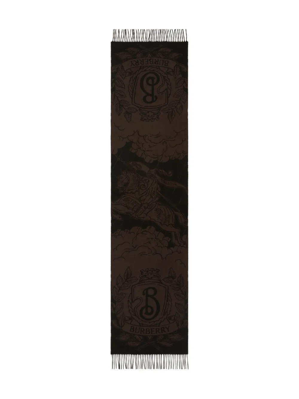 Burberry Geruite sjaal Bruin