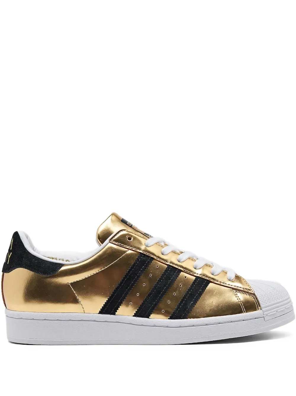 adidas Superstar 50th Anniversary "Liquid Gold" スニーカー - ゴールドトーン adidas Superstar 50th Anniversary "Liquid Gold" スニーカー - ゴールドトーン