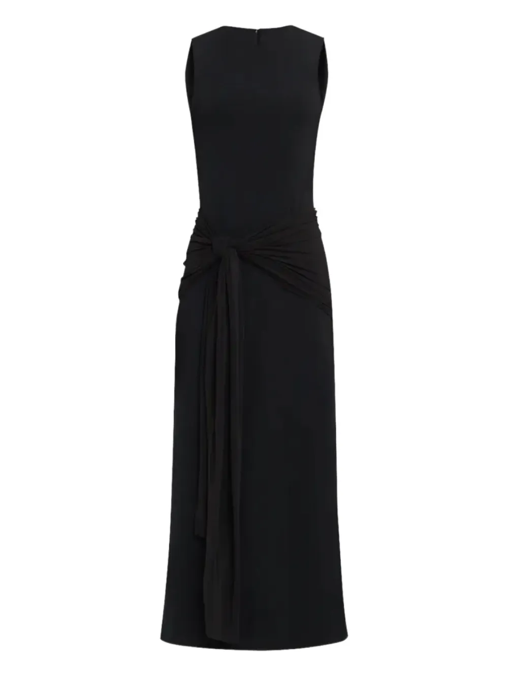 JBQ Rory tie-waist sleeveless dress | Black | Image 1