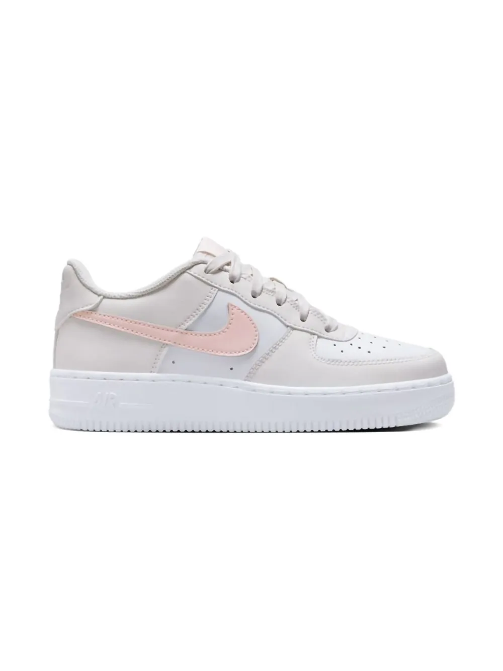 Nike Kids Air Force 1 "Phantom Echo Pink" sneakers White