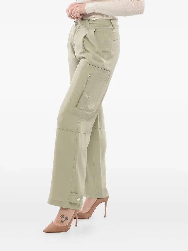 Ami Paris  アミパリス　フレアパンツ AMI PARIS ツイル フレアパンツ | NET-A-PORTER